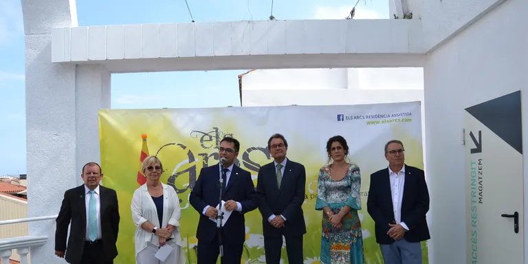 Artur Mas inaugura l'ampliació de la Residència Els Arcs de Pineda