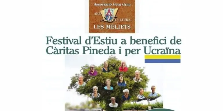 El grup de teatre Les Meliets actua aquest dissabte a benefici de Càritas Pineda i Ucraïna