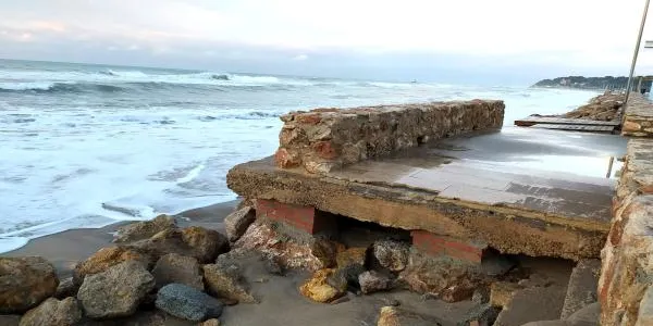Costes de l'Estat arranjarà el passeig de Botigues de Mar la setmana vinent