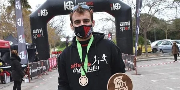 Els corredor dels Atletes d’Altafulla, Marc Llebaria, segon en la Mini Trail de l’Anella de Tarragona