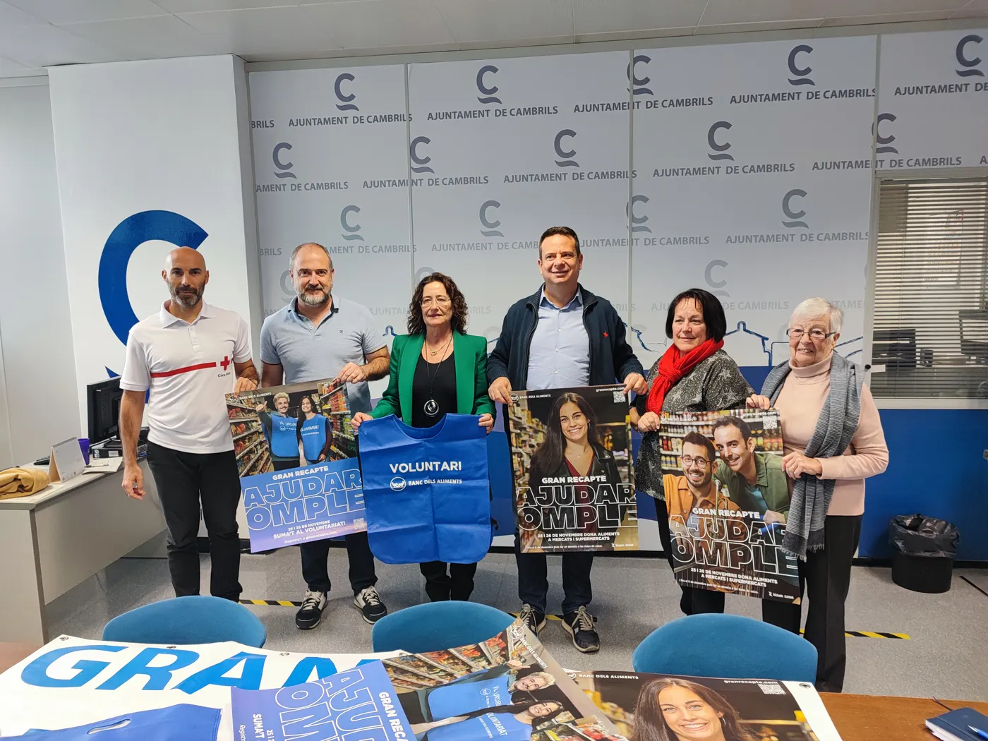 Cambrils se suma, un any més, al Gran Recapte del Banc d’Aliments