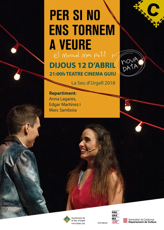 "Per si no ens tornem a veure", espectacle musical a la Seu d'Urgell
