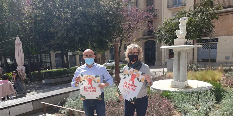 Valls presenta una nova edició del Barri en Flor