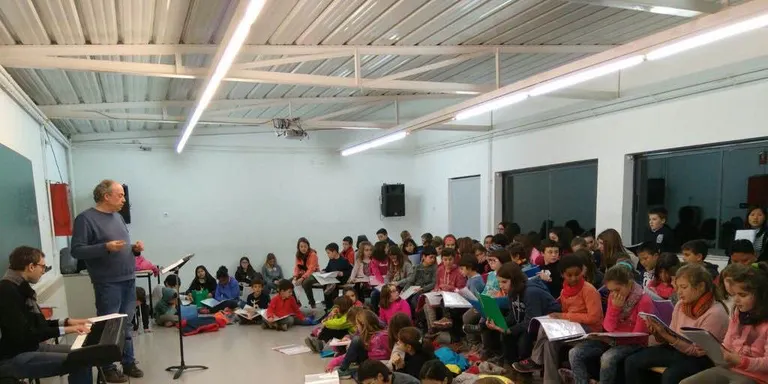 Treball conjunt entre les escoles municipals de música del Pirineu