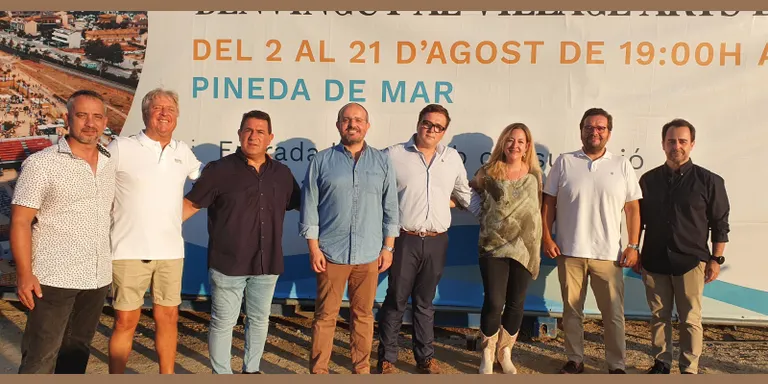 Alejandro Fernández (president del PP de Catalunya): «Donem suport al PP de Pineda i volem recuperar la presència a l'Ajuntament»