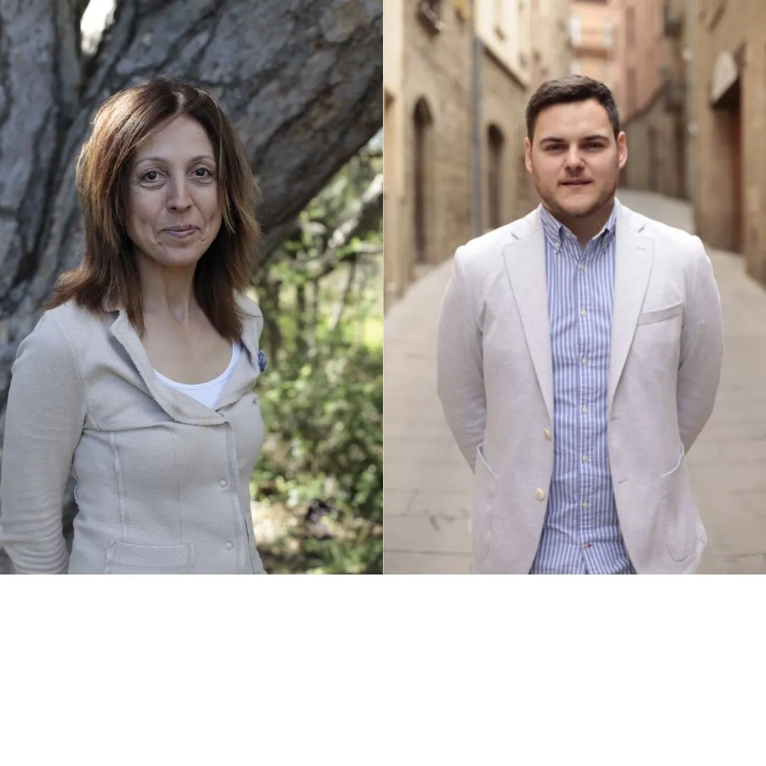 Marc Barbens i Claustre Sunyer formen part de la nova executiva del PDECAt a Lleida