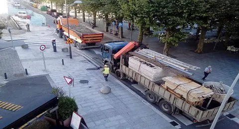 AVISO, CORTE DE TRAFICO CENTRO PLAZA ENSANCHE
