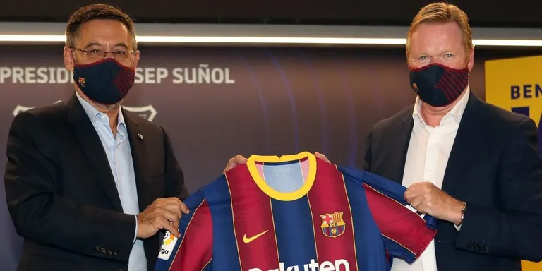 Koeman es presenta a Can Barça conscient del paper que haurà de fer