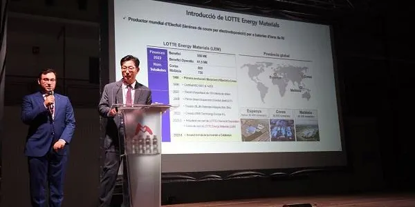 L'empresa Lotte començarà a construir la seva planta de producció d'elecfoil a Mont-roig del Camp a principis del 2024