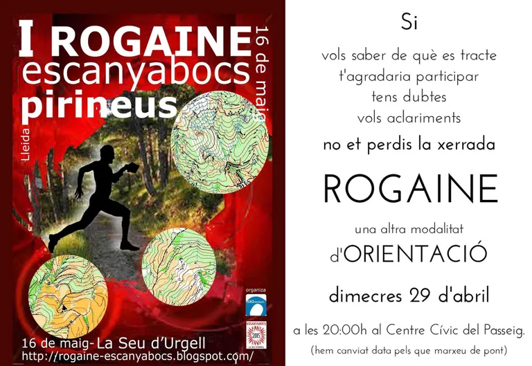 Una prova de 'rogaine', novetat de l'Escanyabocs 2015