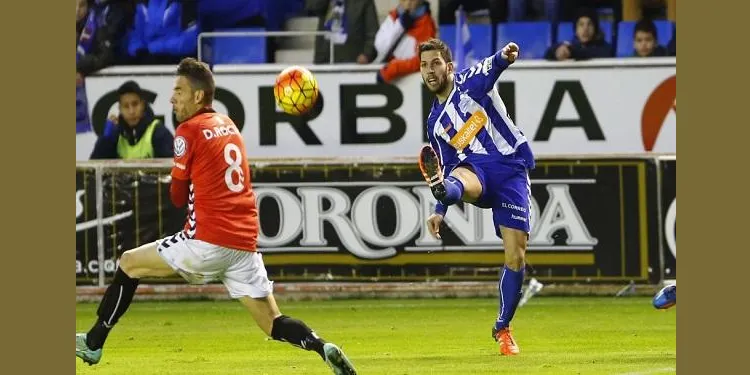 El Nàstic s’imposa per 1 a 3 al camp del líder, el Deportivo Alavés