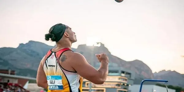 El torrenc Aaron Sola, vuitè en el llançament de disc del Campionat d’Espanya