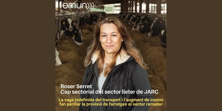 La vaga indefinida del transport i l’augment de costos fan perillar la provisió de farratges al sector ramader
