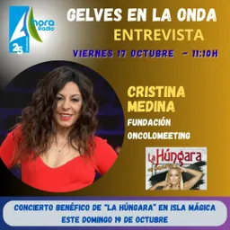 #190 - Entrevista a Cristina Medina, concierto benéfico de La Húngara - episode art