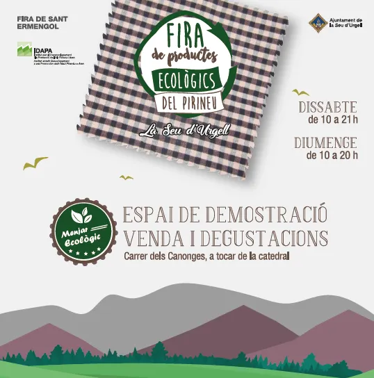 La 2a Fira de Productes Ecològics del Pirineu es consolida dins la Fira de Sant Ermengol de la Seu