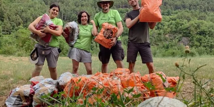 La Fundació Miranda organitza una acampada de voluntariat ambiental a Arsèguel
