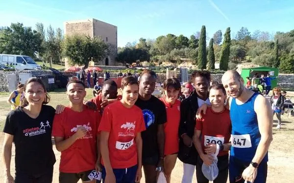 Foto: Atletes d'Altafulla