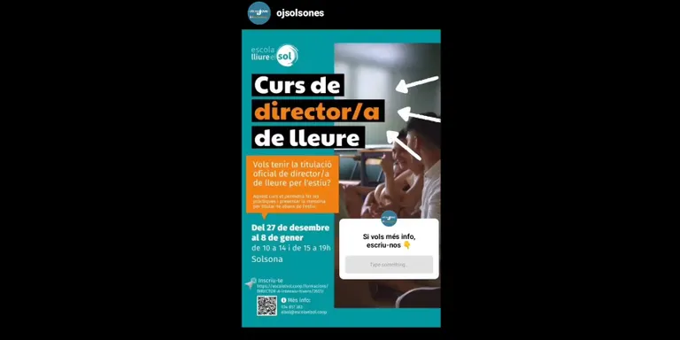 Solsona acollirà un curs de director de lleure