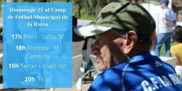 La Riera celebra el I Torneig Memorial José León ‘Curro’ aquest diumenge