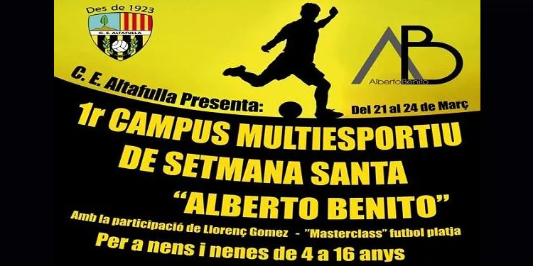 El CE Altafulla ofereix per Setmana Santa el 1r Campus Multiesportiu