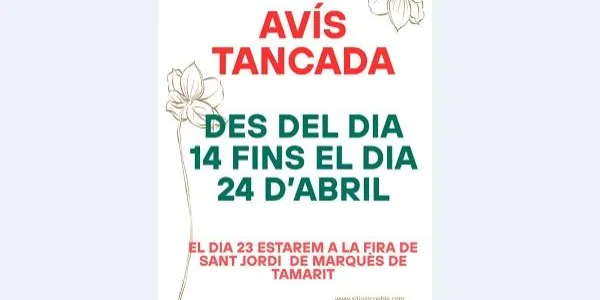 La Biblioteca d’Altafulla roman tancada per Setmana Santa