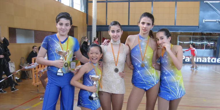 Dos podis pel CH Cadí al Trofeu de Patinatge de Sant Vicenç de Montalt