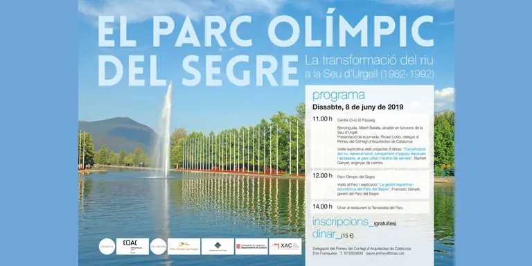 La Delegació del Pirineu del COAC organitza una jornada per conèixer el Parc Olímpic del Segre