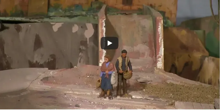 L'exposició de Diorames recrea el Rubí de 1918