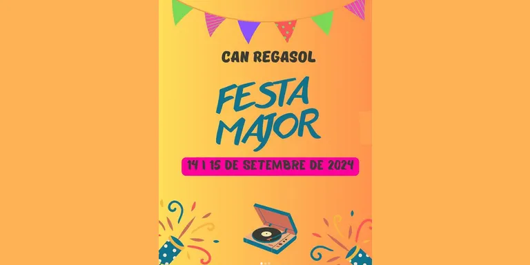 El barri de Can Regasol celebra aquest cap de setmana la seva Festa Major