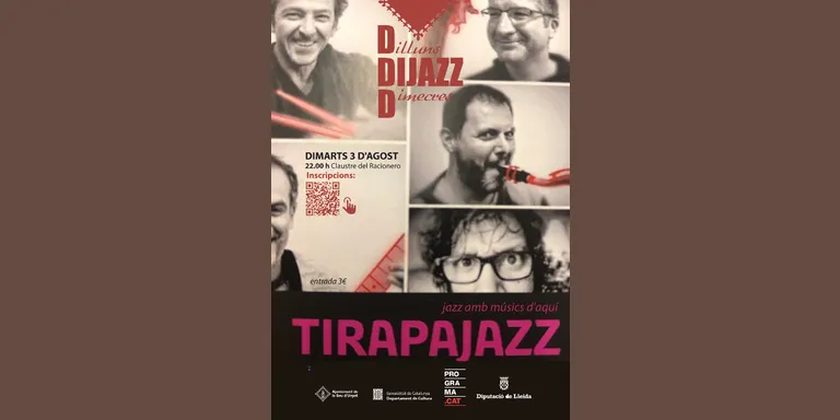 TirapaJAZZ obre el cicle ‘Dilluns, diJazz, dimecres’ de la Seu d’Urgell