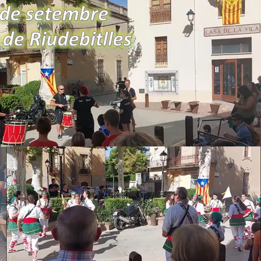 Feliç Diada 11 de setembre a Sant Pere de Riudebitlles.