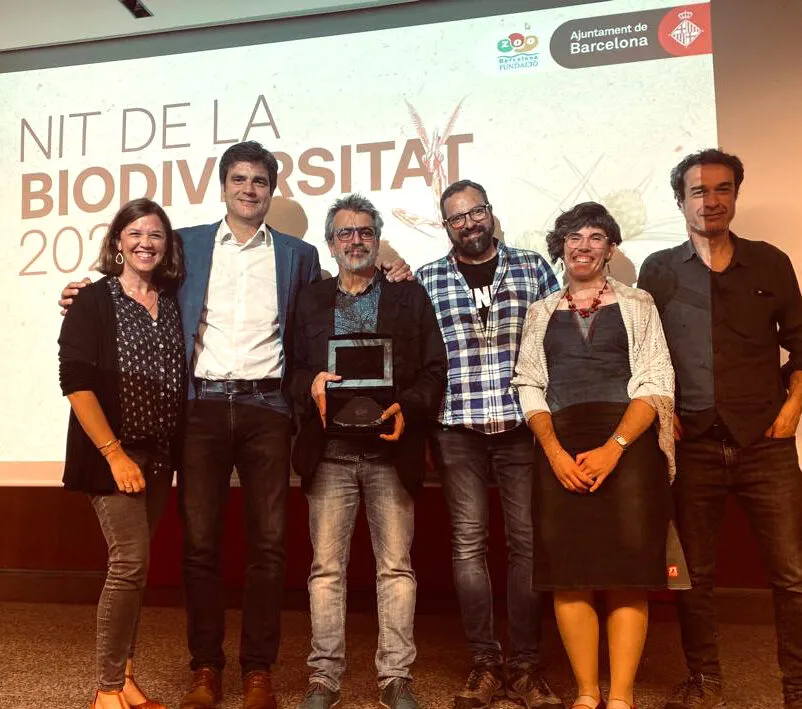 El CTFC rep el premi a la Trajectòria Institucional a la Nit de la Biodiversitat