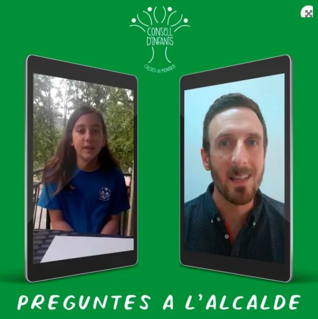 El Consell d'Infants de Caldes conclou les seves preguntes a l'alcalde