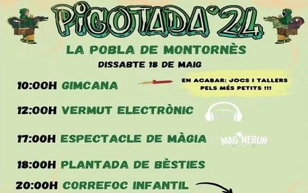 Les Bèsties de la Pobla de Montornès celebren la festa de la ‘Pigotada 2024’ aquest dissabte durant tot el dia