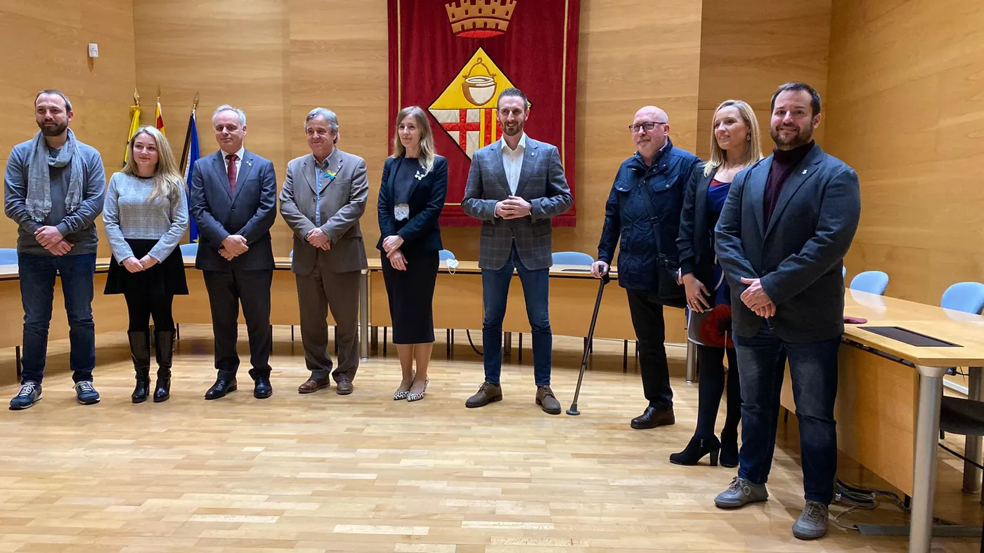 La consellera Victòria Alsina subratlla a Caldes el paper dels Ajuntaments catalans en la crisi humanitària d'Ucraïna