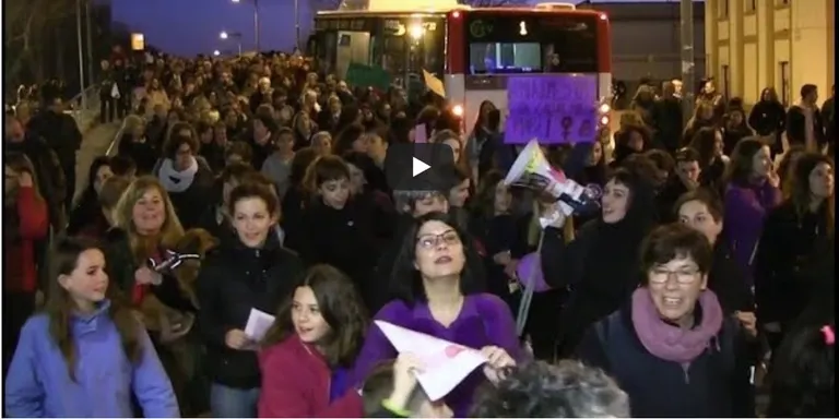 8M vaga feminista a Rubí