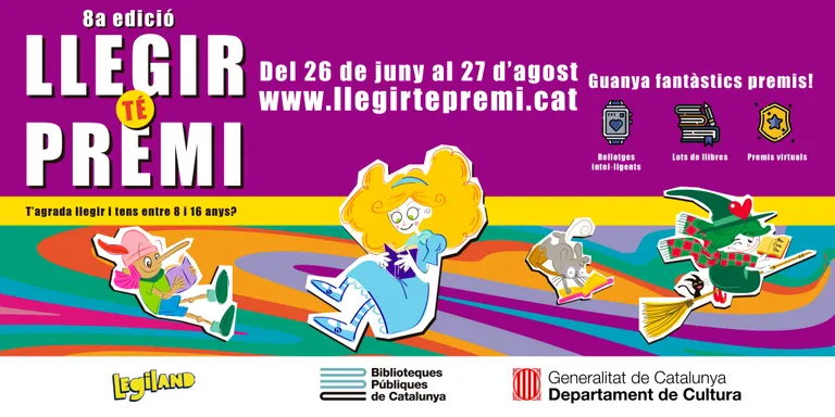 La Biblioteca Municipal de Constantí col·labora un any més amb el projecte “Llegir té premi”