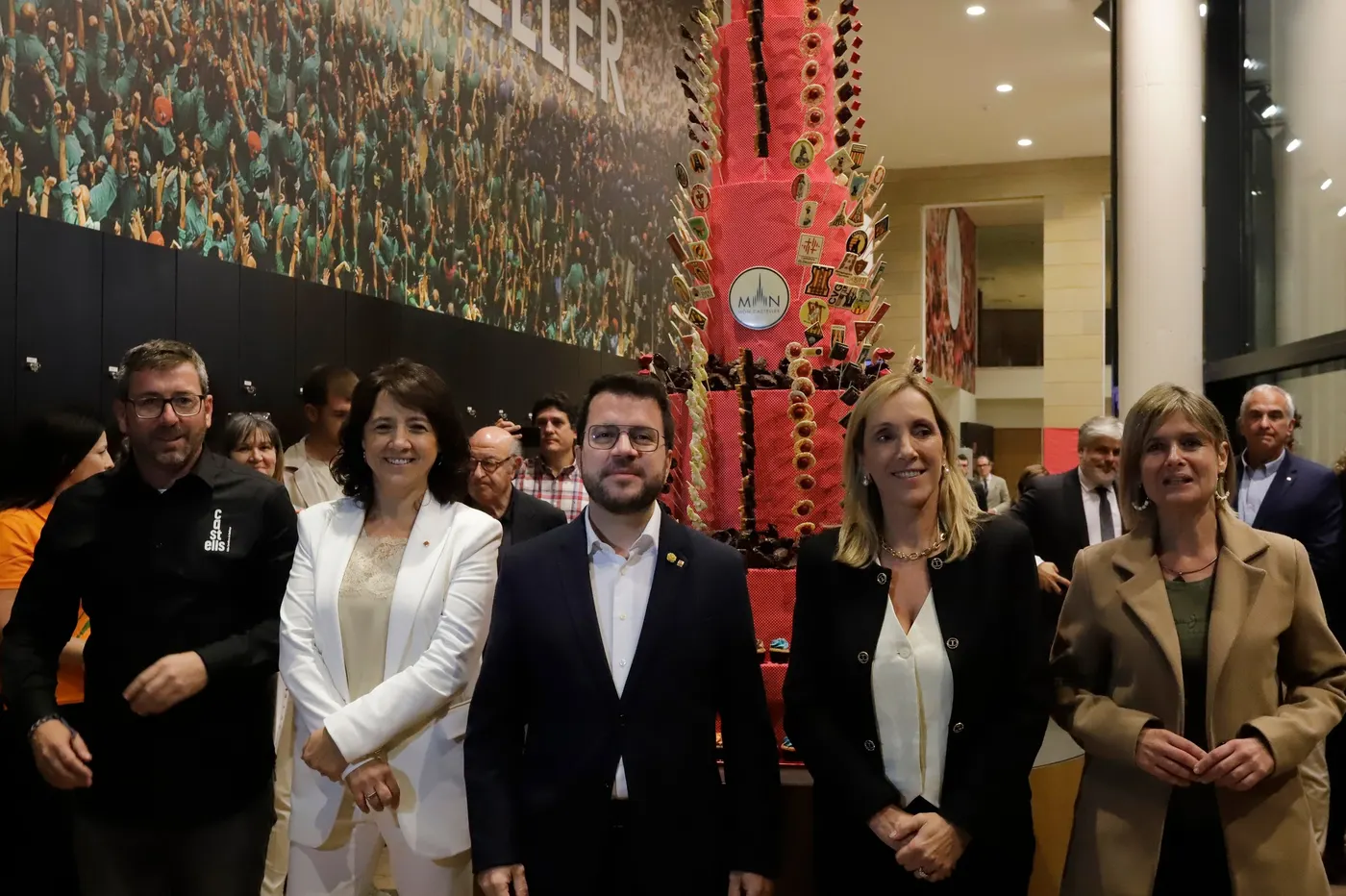 80 colles participen a l’acte inaugural del Museu Casteller