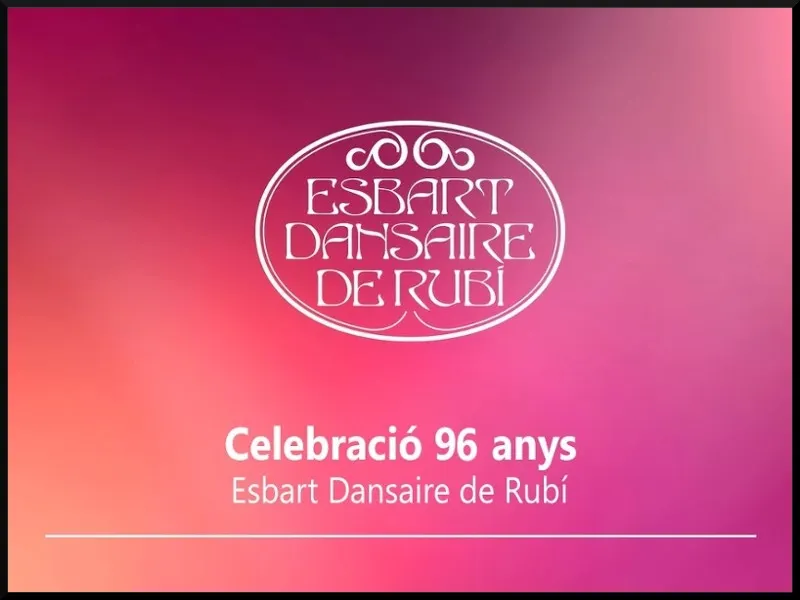 JOAN CAMPS l'Esbart Dansaire de Rubí fa 96 anys