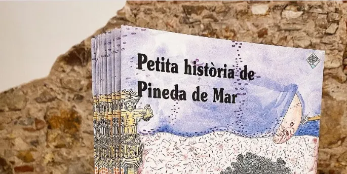 En Marxa-JxCat posa a la venda el llibre 'Petita història de Pineda' de Pilarin Bayés amb motiu de Sant Jordi