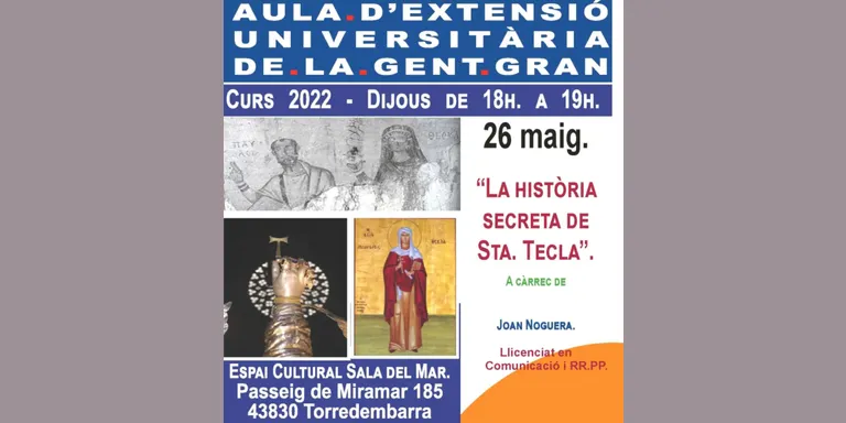 Nova cita de l’Aula d’Extensió Universitària de la Gent Gran a Torredembarra