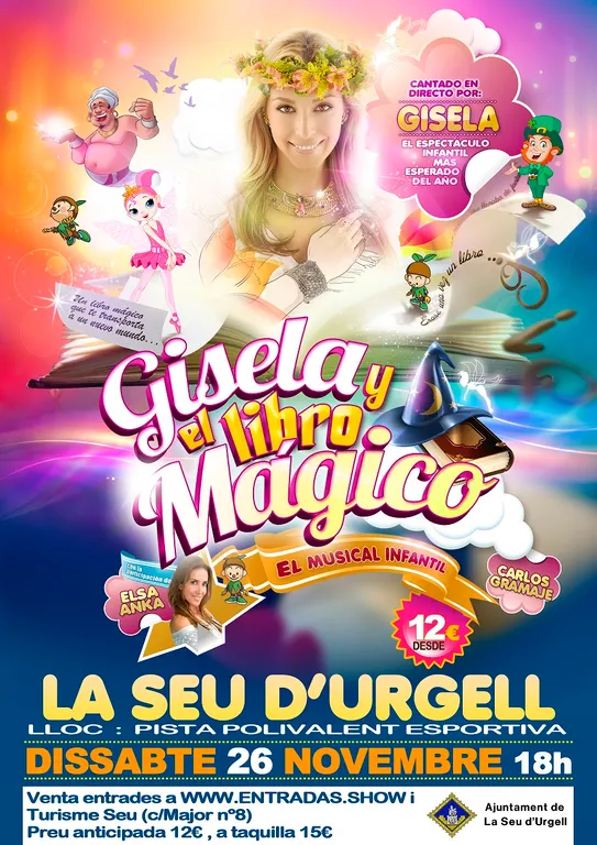 Arriba a la Seu el musical 'Gisela y el libro mágico'