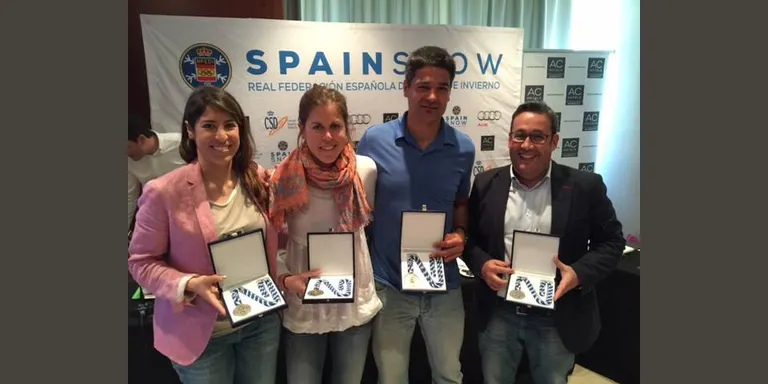 Laura Orgué i Jordi Font reben la Medalla al Mèrit Esportiu de l'RFEDI