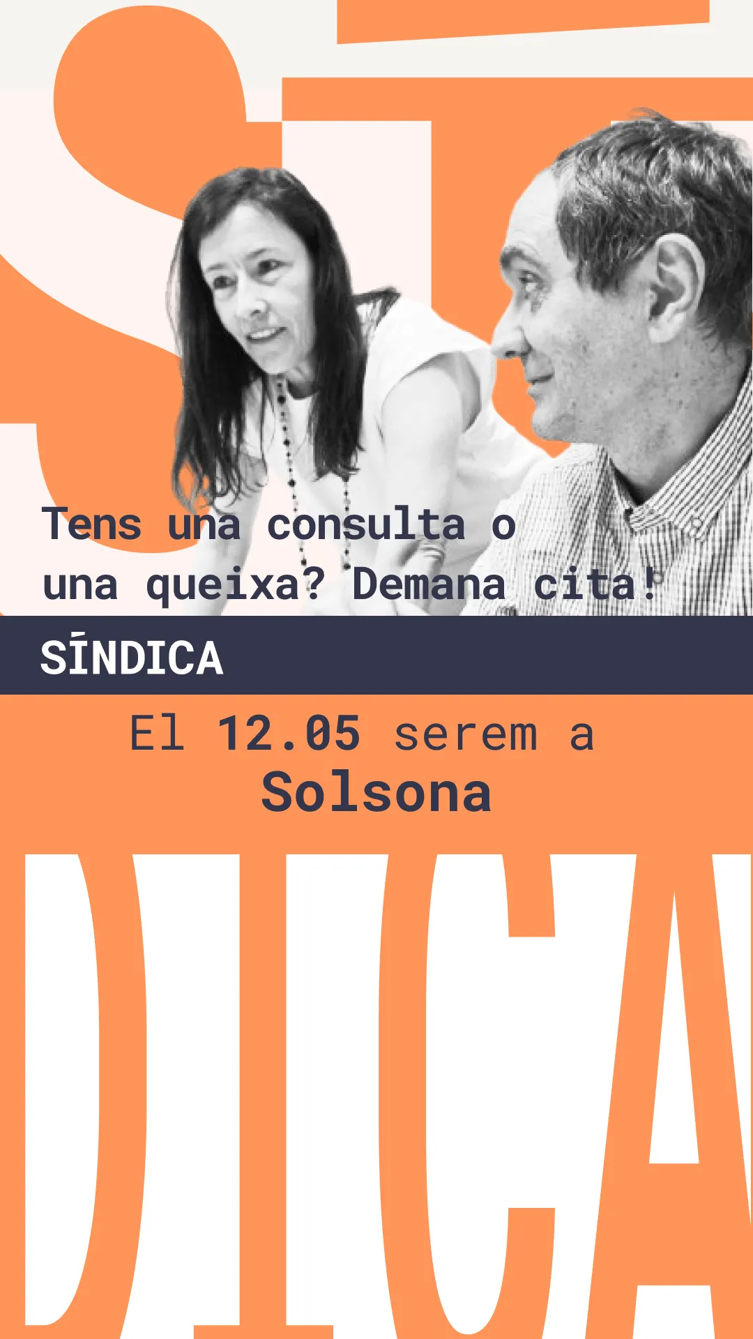 L'equip de la Síndica de Greuges es desplaçarà a Solsona el proper dia 12