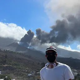 Jordi Pérez, al volcà de la Palma - episode art