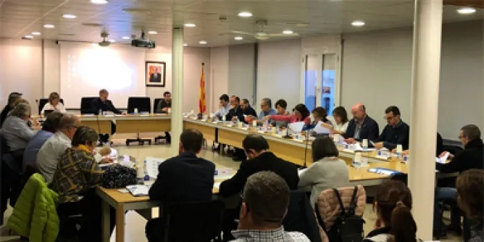 Annabel Moreno i altres alcaldes del Maresme s'oposen a pagar més diners al Consell Comarcal