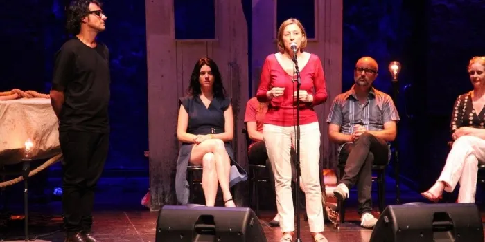 La preestrena de Laia omple el Teatre Principal en totes les projeccions