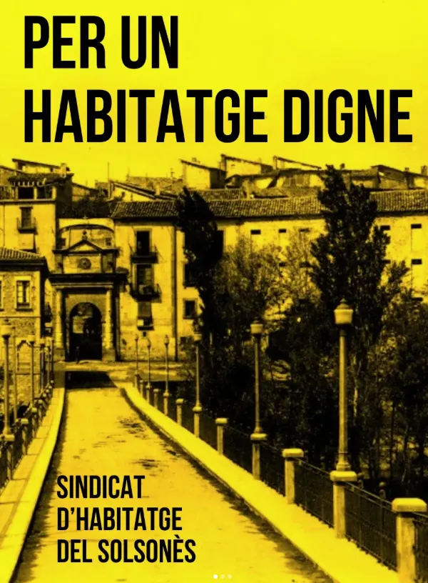 Neix el Sindicat d'Habitatge del Solsonès