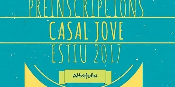 En marxa les preinscripcions del Casal Jove d’Estiu del Punt d’Informació Juvenil d’Altafulla