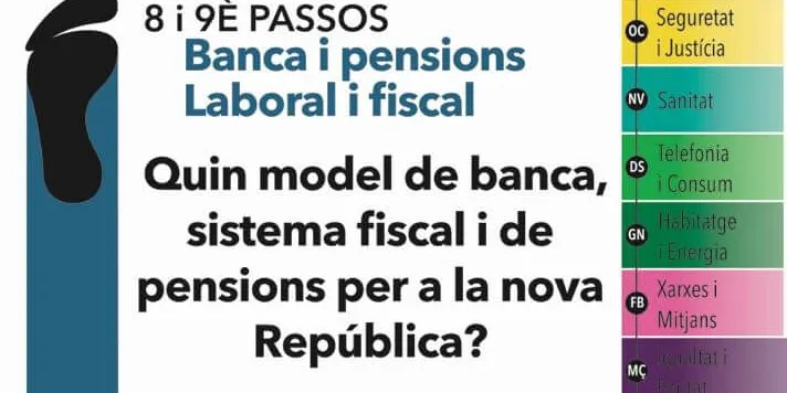 El model de banca i pensions, a debat en el cicle 'Passos per la República'